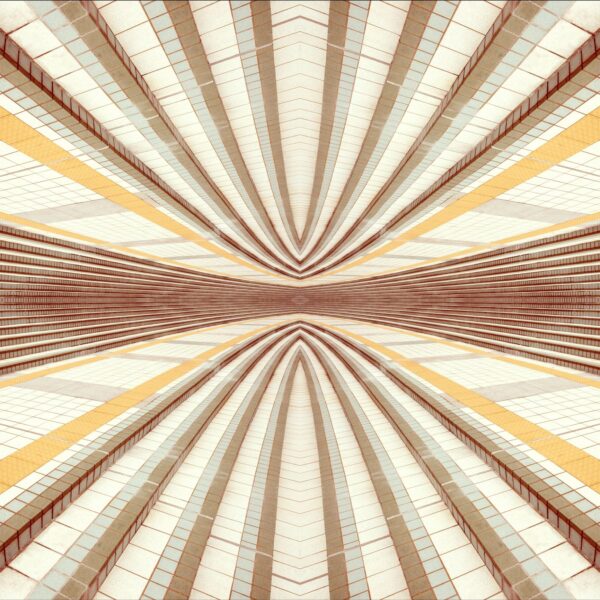 Abstract crosswalk-style lines in neutral urban tones for a print placeholder.